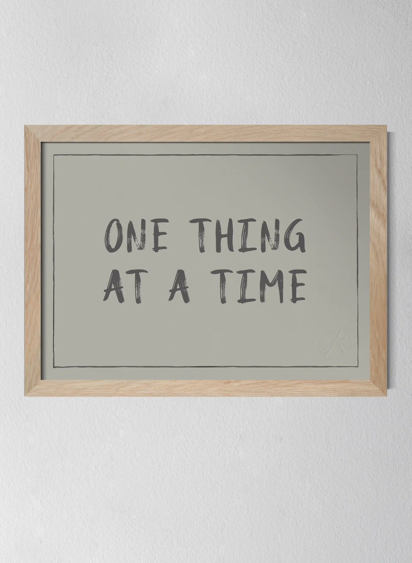 Classic Oak Frame Sandwashed Sage