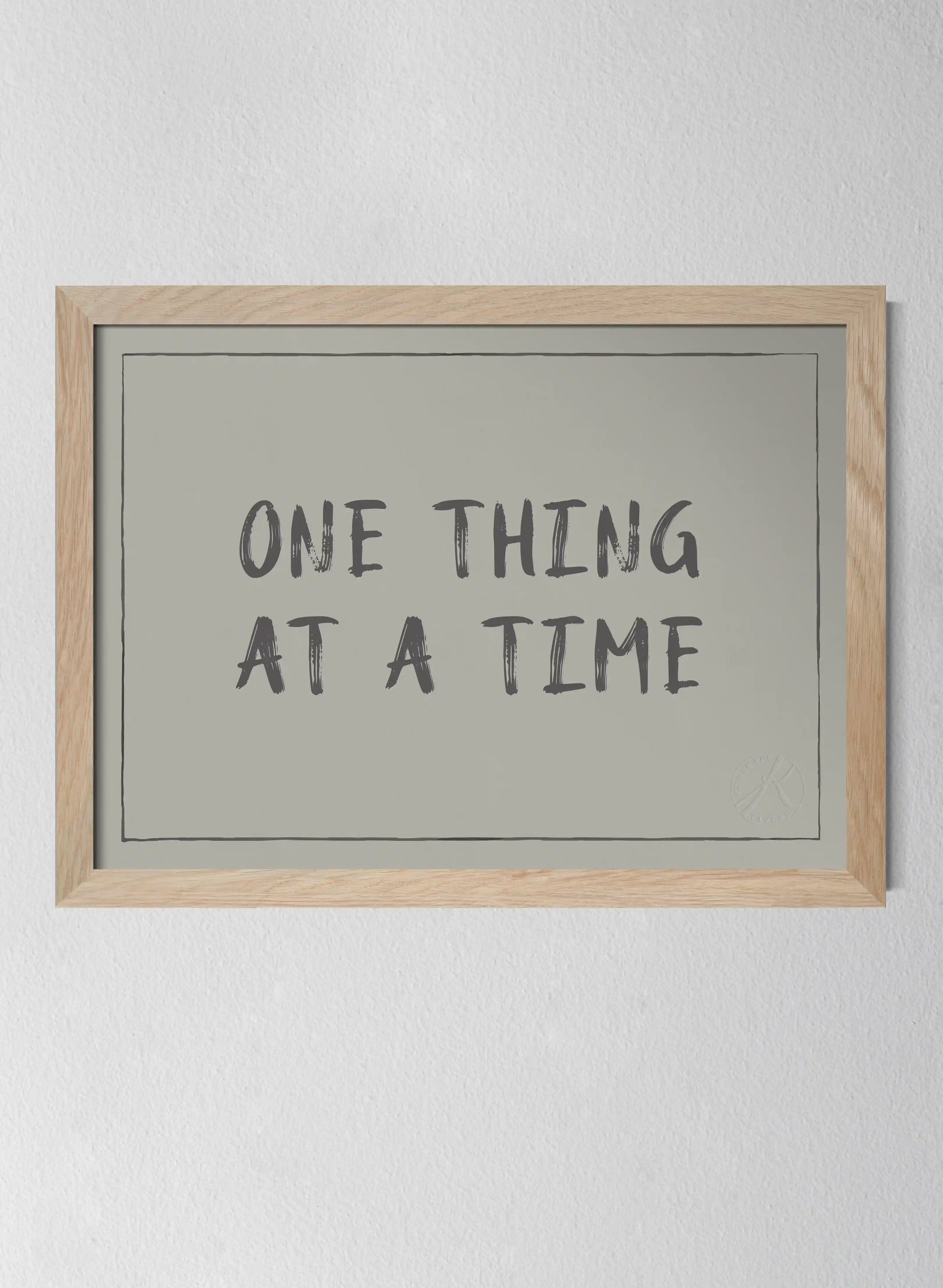 Classic Oak Frame Sandwashed Sage