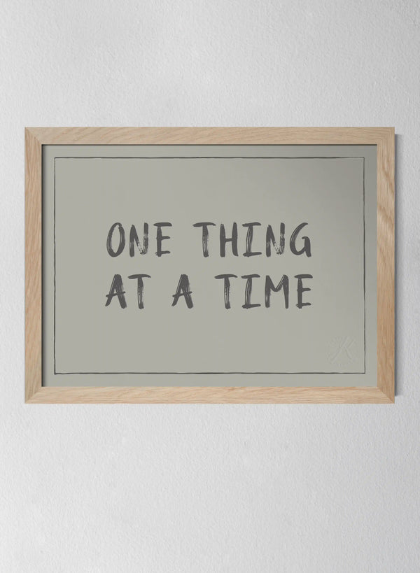 Classic Oak Frame Sandwashed Sage