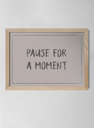 Classic Oak Frame Misty Blush