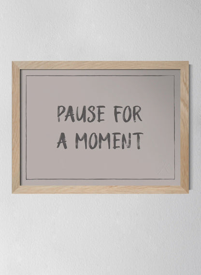 Classic Oak Frame Misty Blush