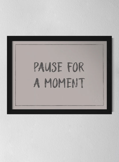 Classic Black Pinewood Frame Misty Blush