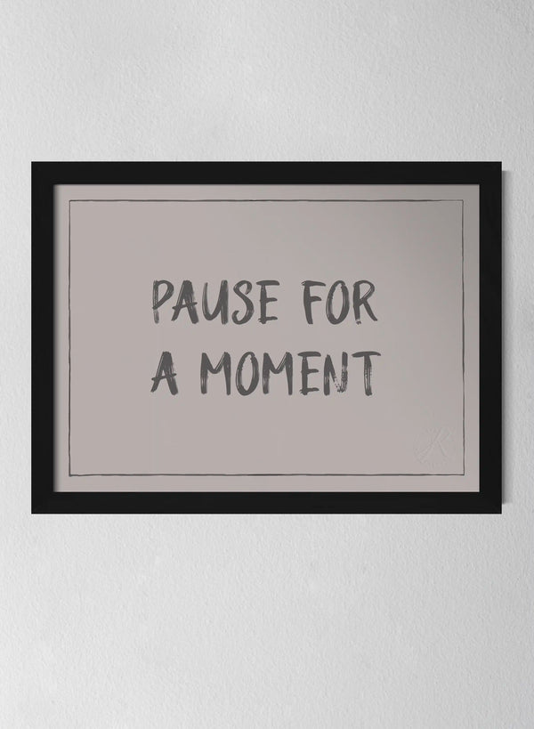 Classic Black Pinewood Frame Misty Blush