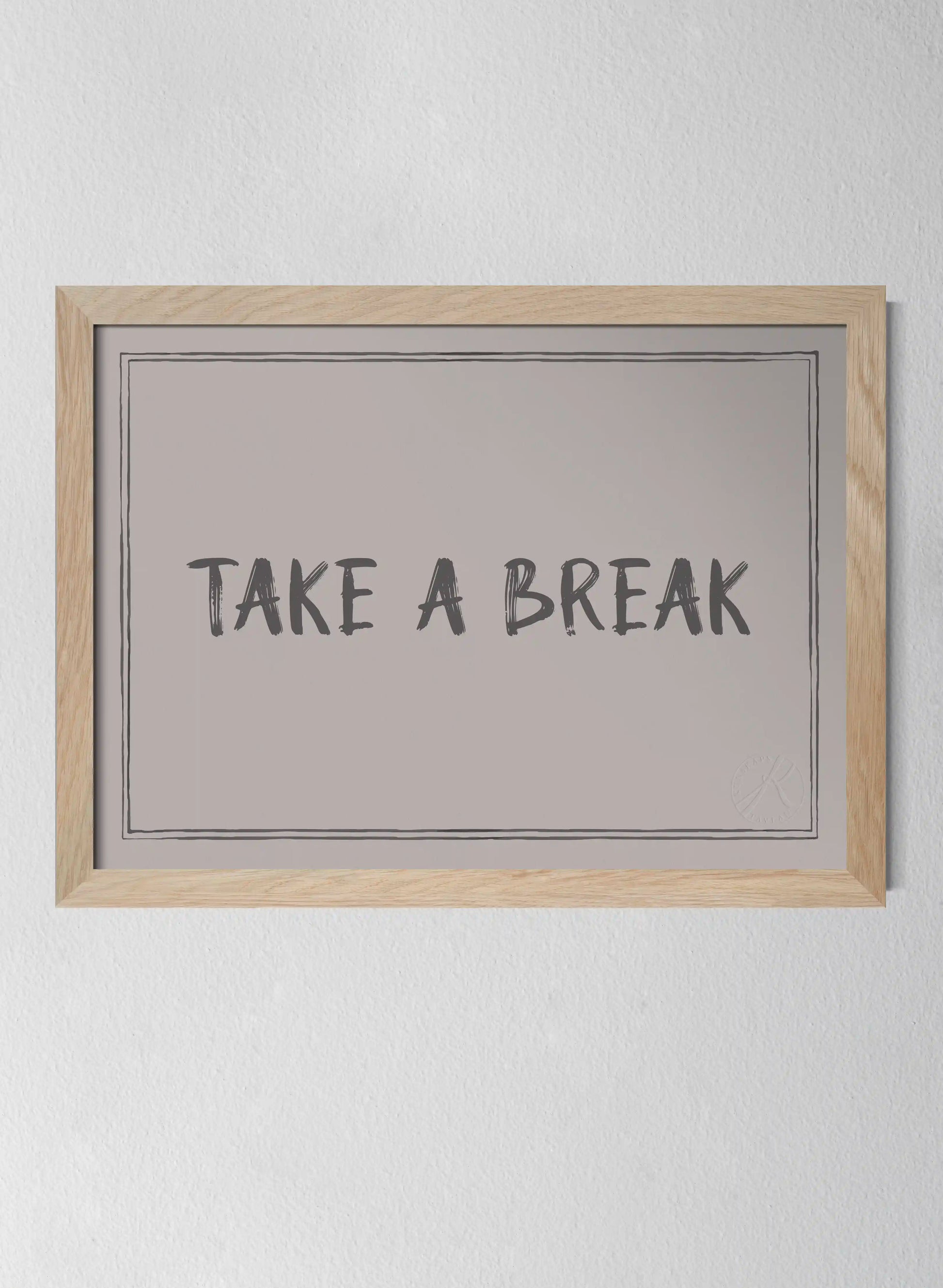 Classic Oak Frame Misty Blush