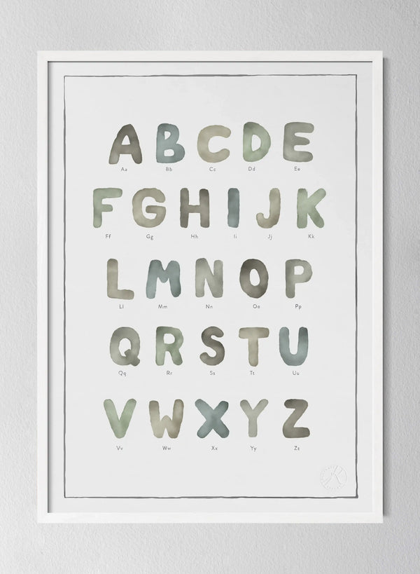 Classic White Pinewood Frame Watercolour