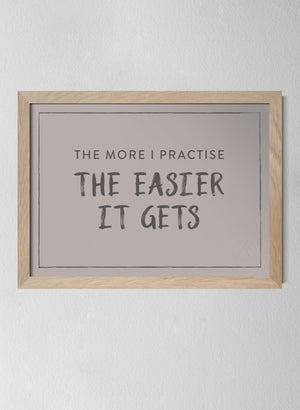 Classic Oak Frame Misty Blush