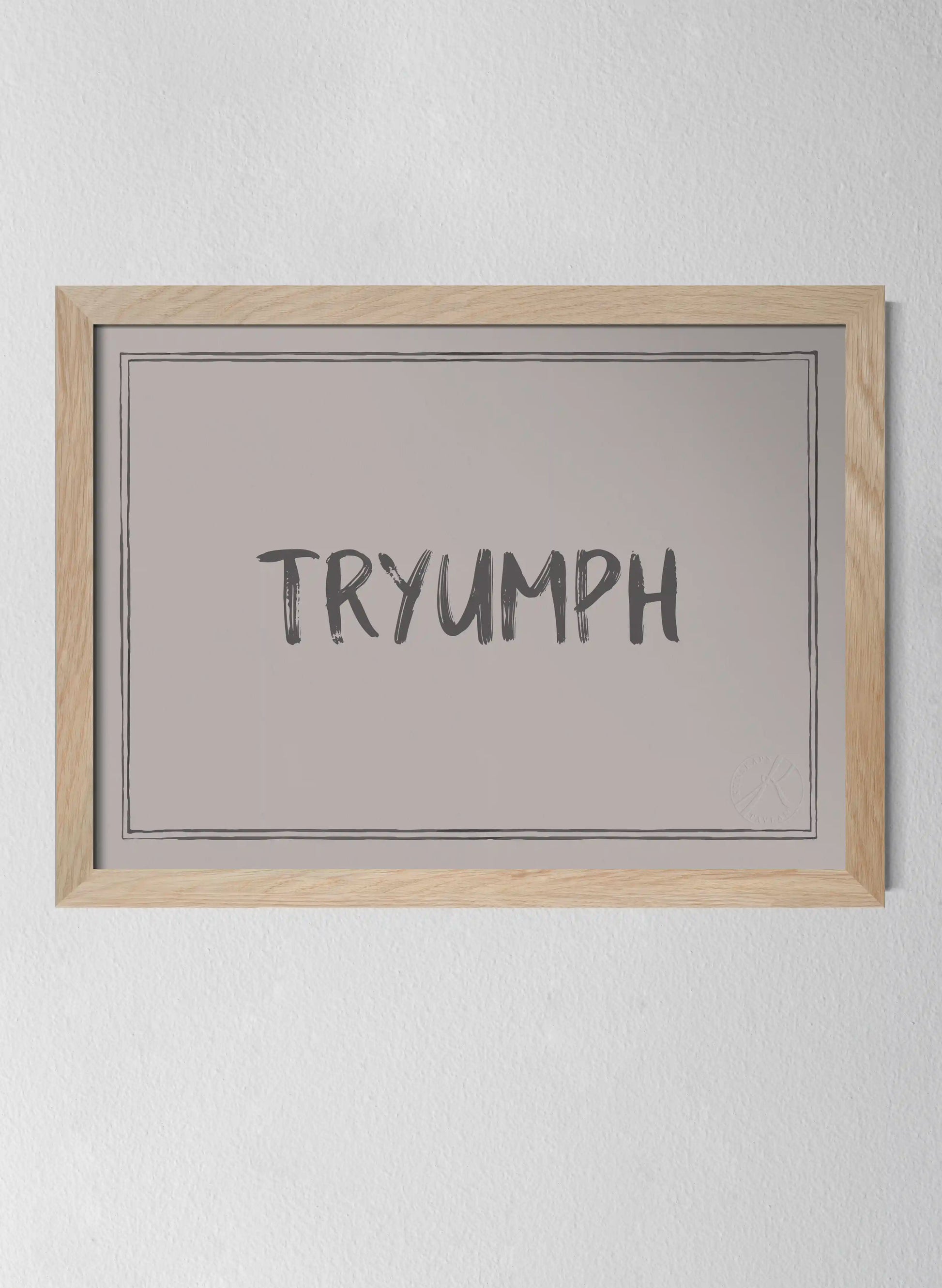 Classic Oak Frame Misty Blush