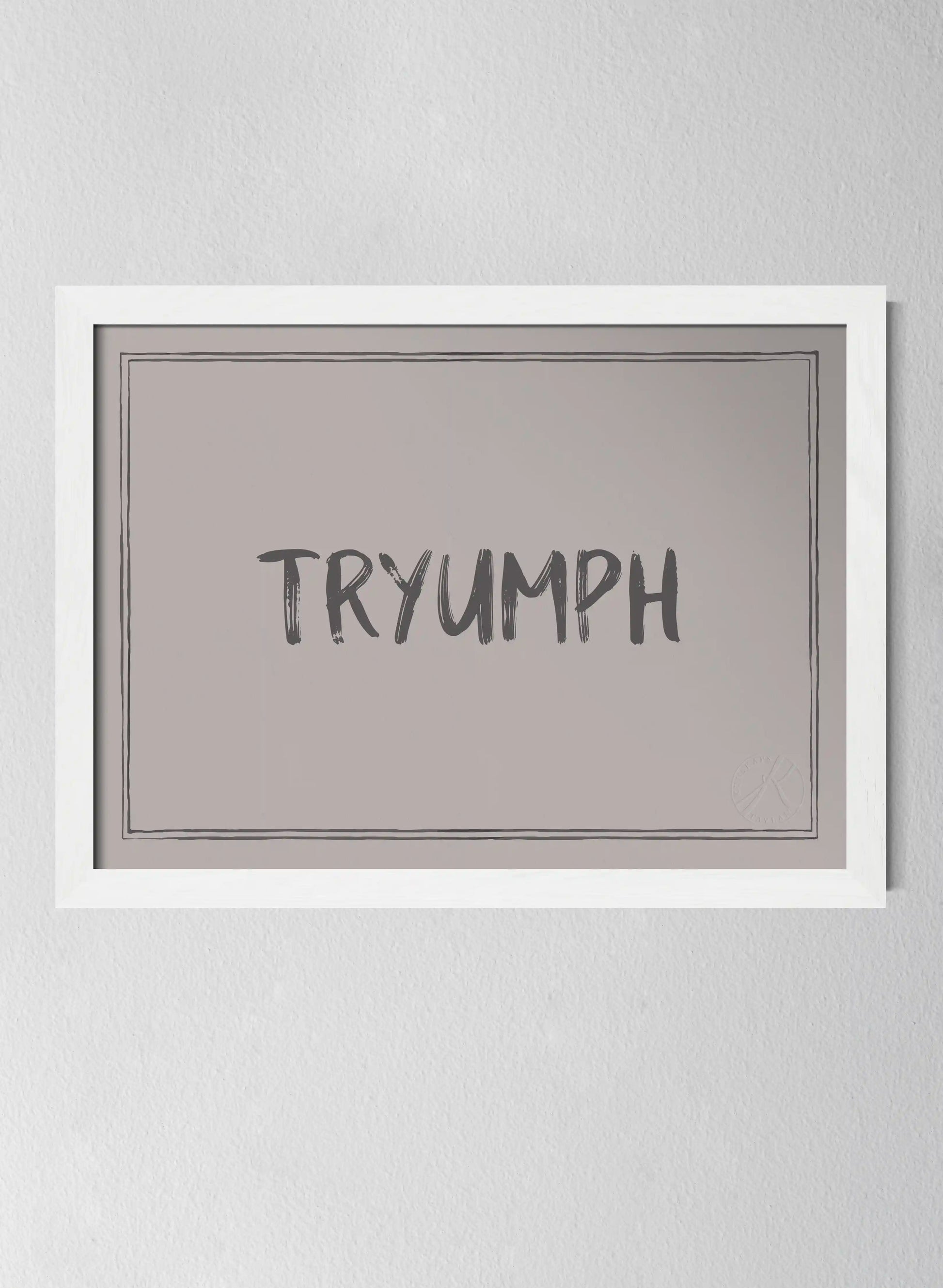 Classic White Pinewood Frame Misty Blush