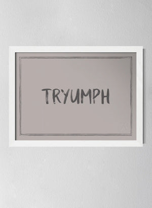 Classic White Pinewood Frame Misty Blush