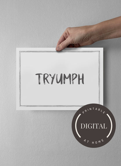 21 x 30 cm - DIGITAL - Print at home Off-white