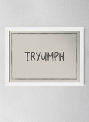 Classic White Pinewood Frame Pearl Grey