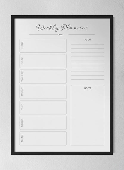 Classic Black Pinewood Frame