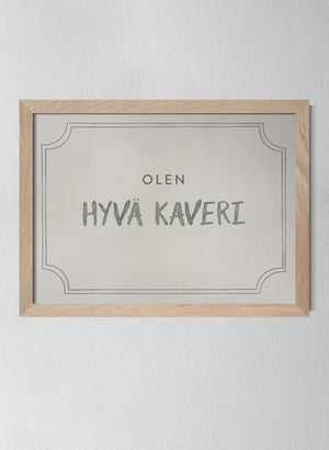 Classic Oak Frame Dusty Mint