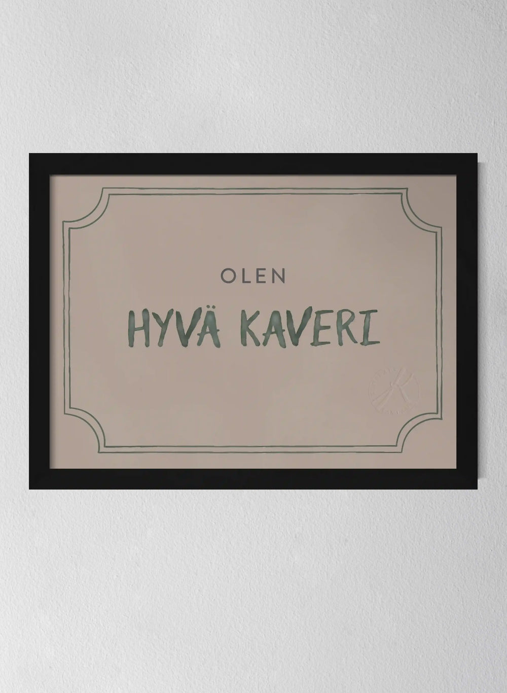 Classic Oak Frame Dusty Rose