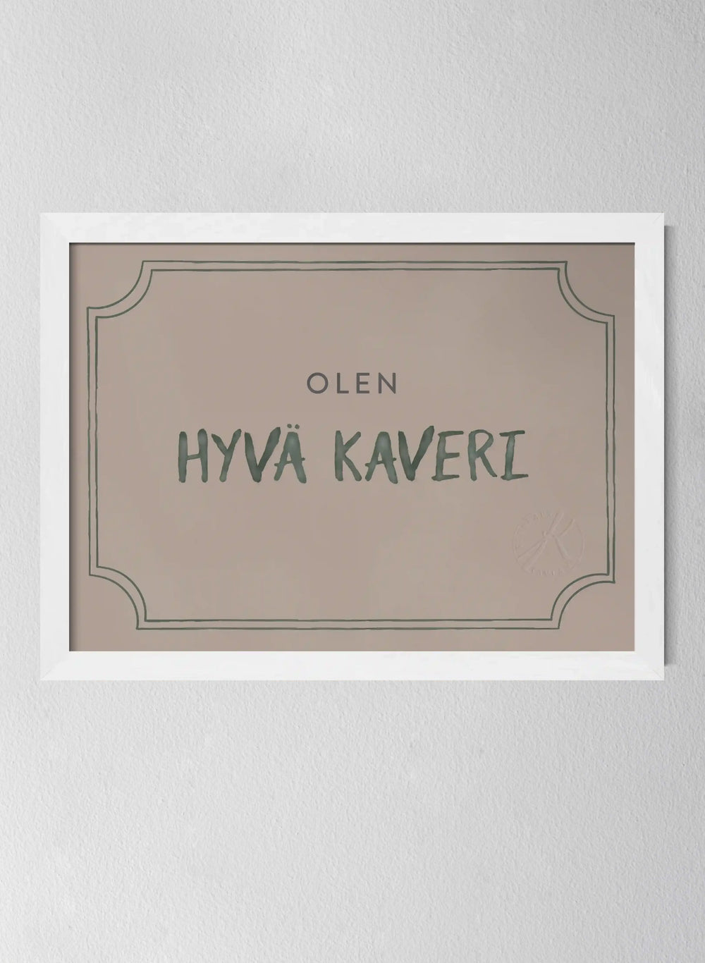 Classic Oak Frame Dusty Rose