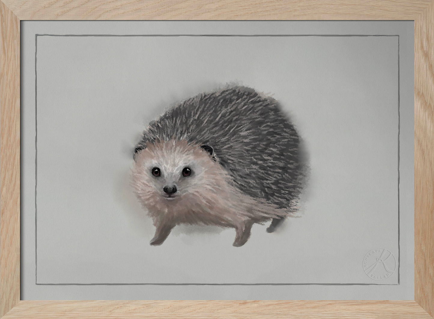 The Hedgehog - Watercolour