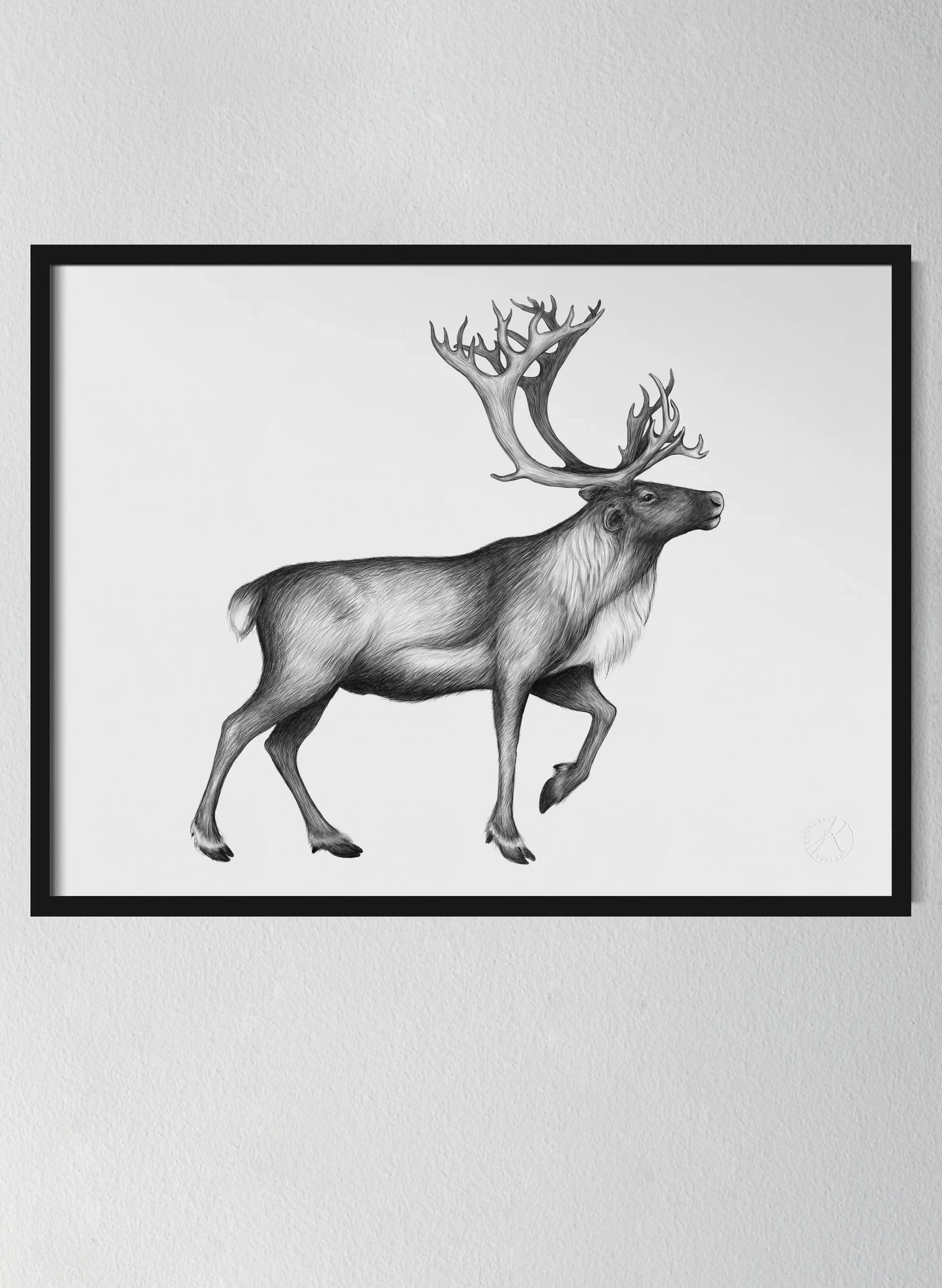 Classic Black Pinewood Frame