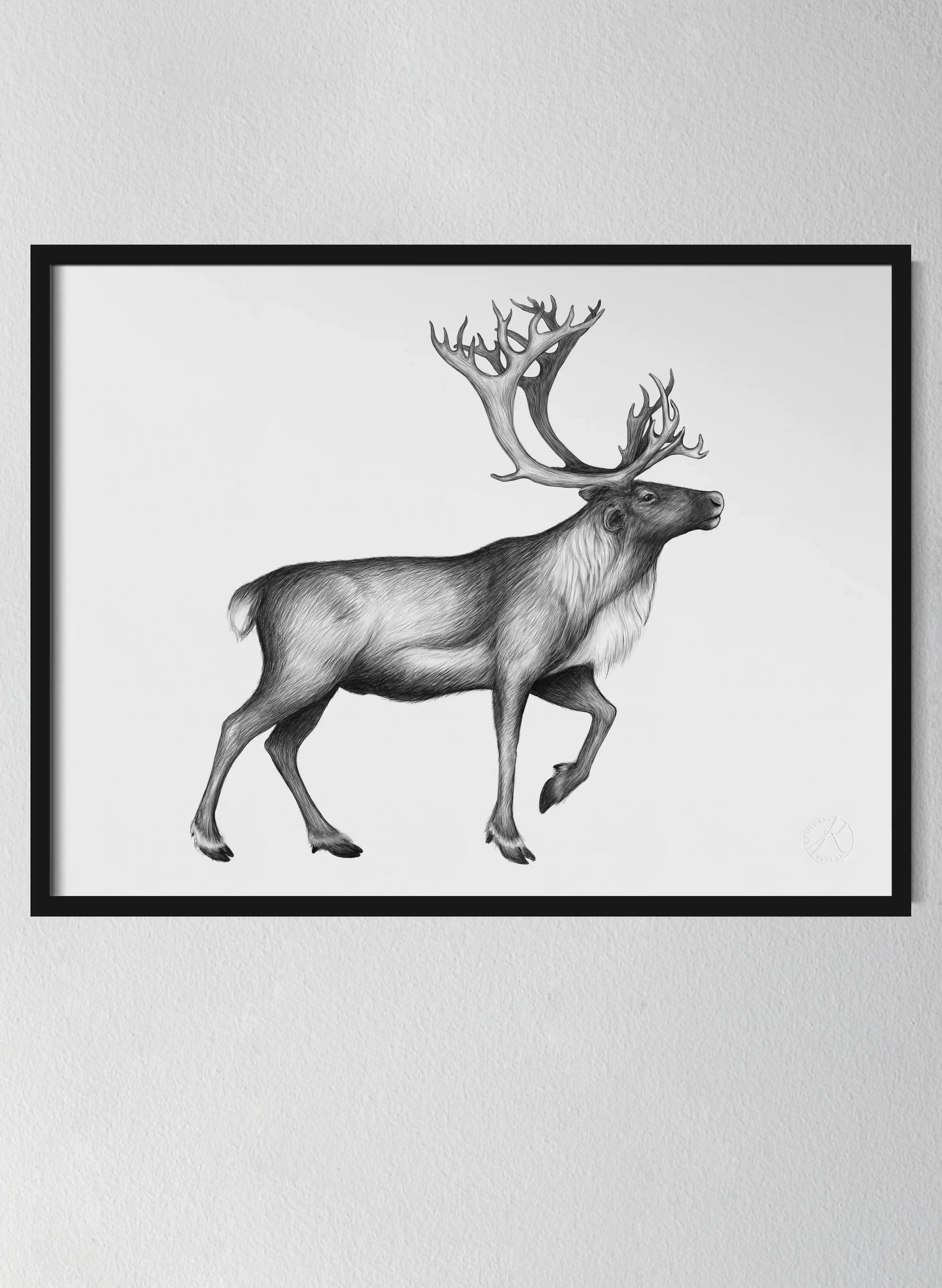 Classic Black Pinewood Frame