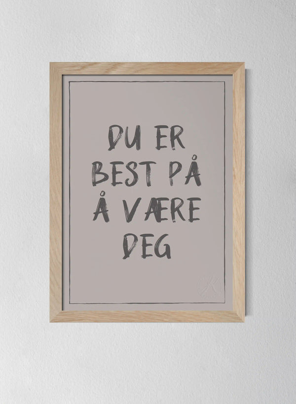 Classic Oak Frame Misty Blush