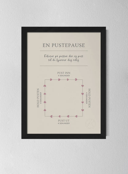 Classic Black Pinewood Frame