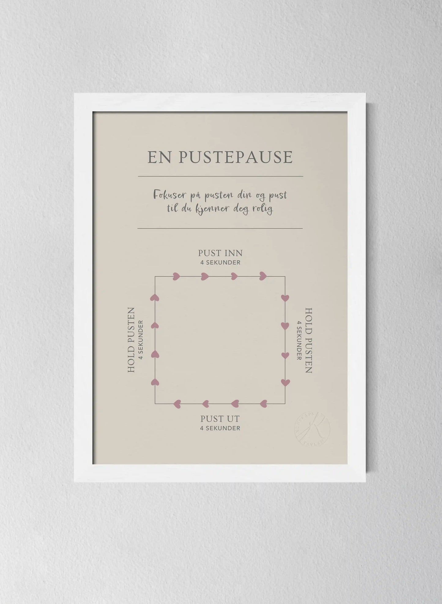 Classic White Pinewood Frame
