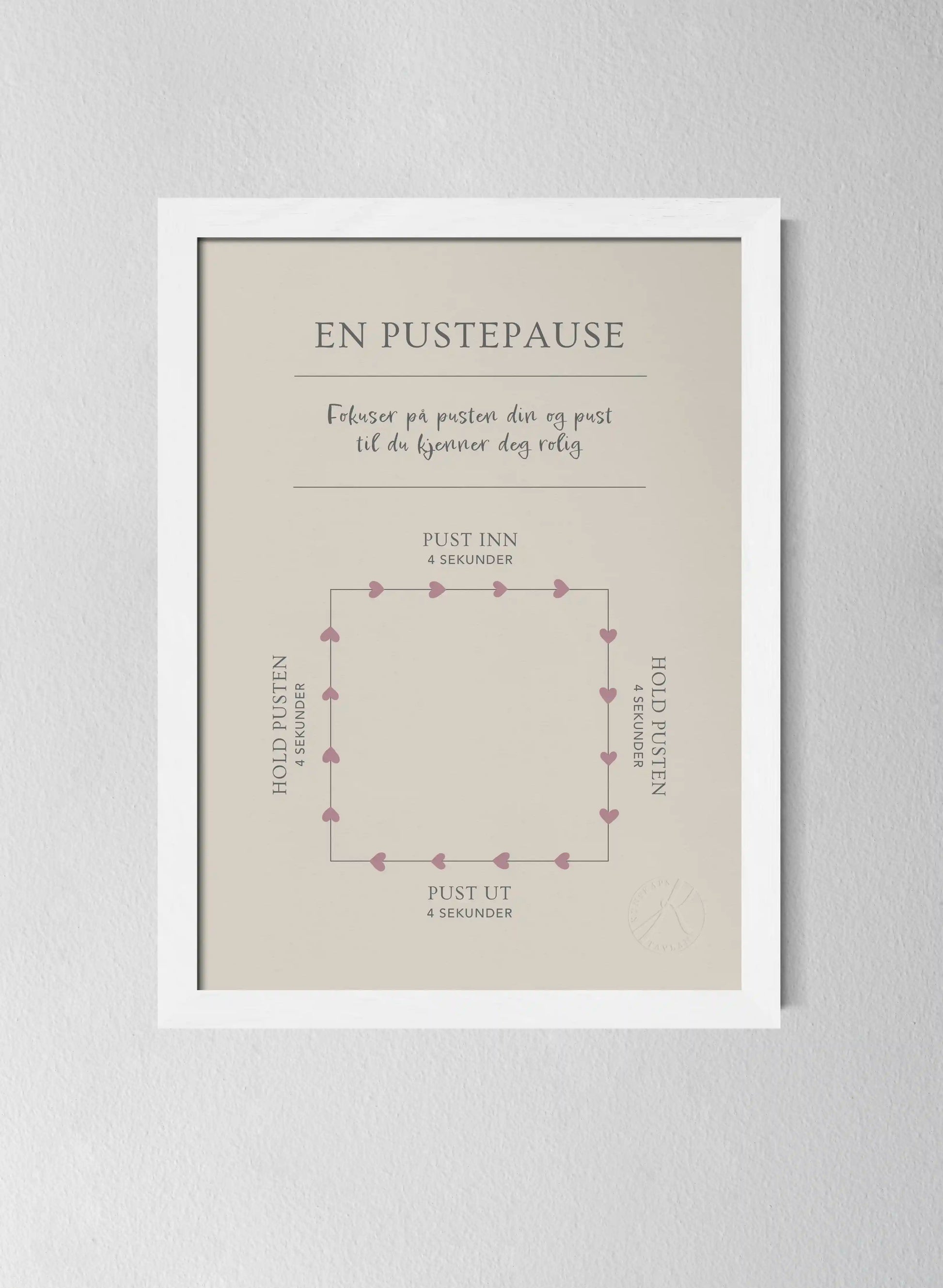 Classic White Pinewood Frame