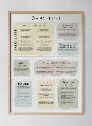Classic Oak Frame Soft Pastel