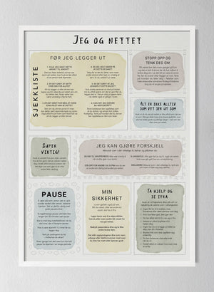 Classic White Pinewood Frame Soft Pastel