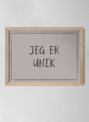 Classic Oak Frame Misty Blush