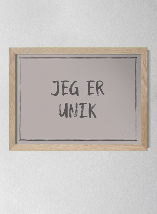 Classic Oak Frame Misty Blush