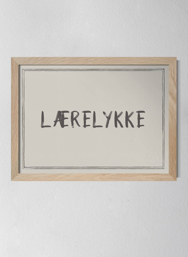 Classic Oak Frame Pearl Grey