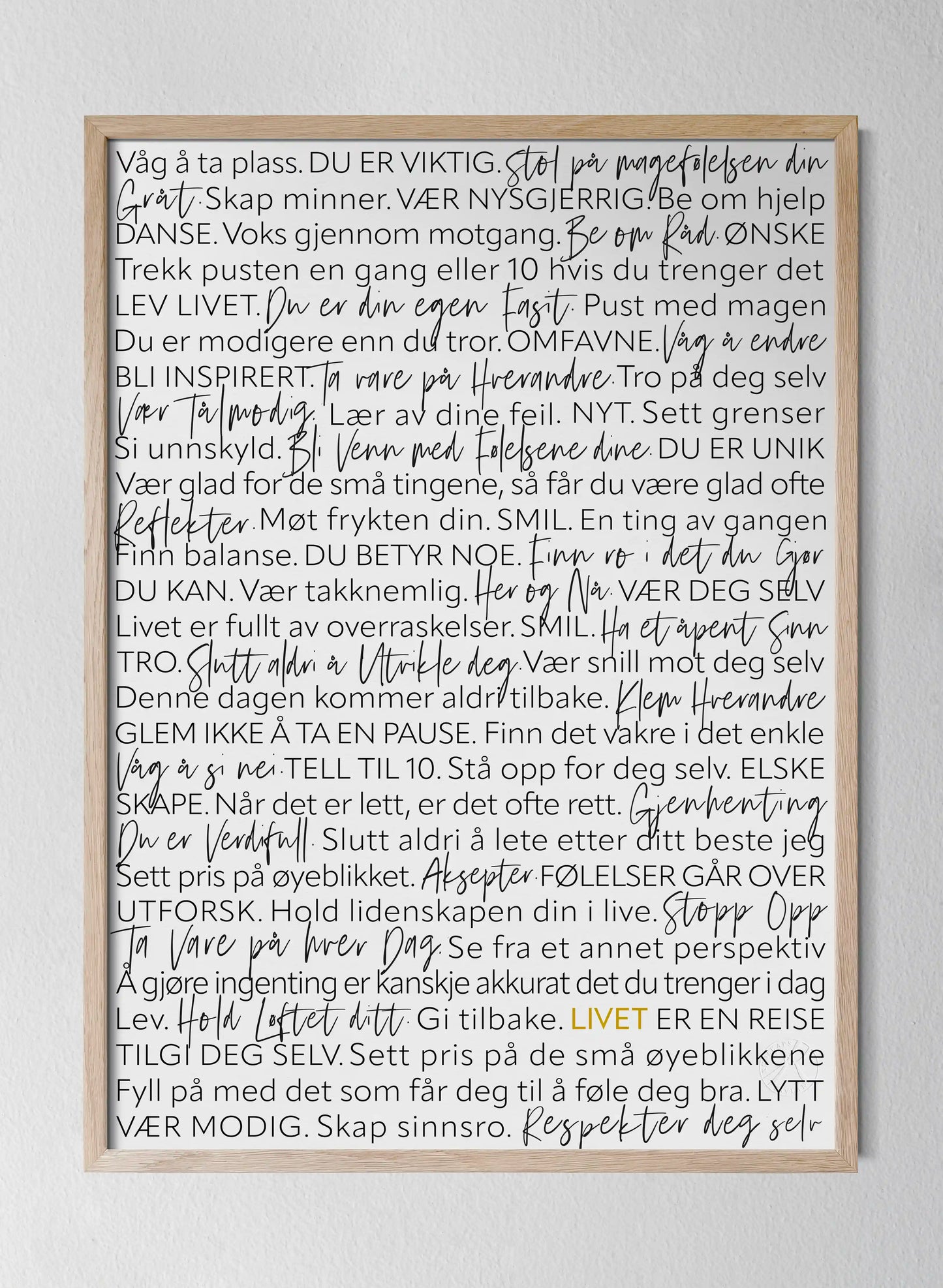 Classic Oak Frame