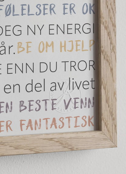 Mine ord til deg