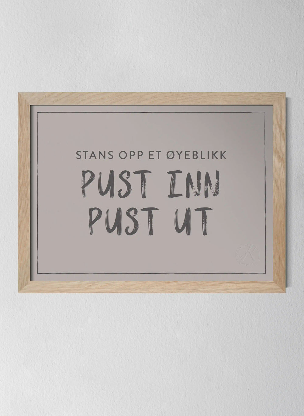 Stans opp et øyeblikk