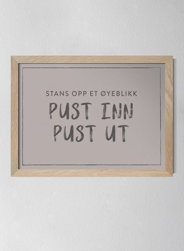 Classic Oak Frame Misty Blush
