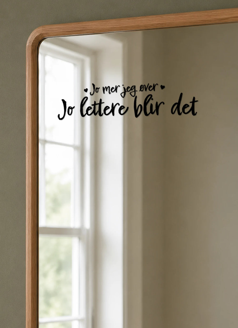 Jo mer jeg øver, jo lettere blir det
