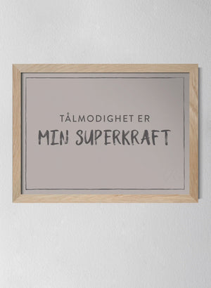Classic Oak Frame Misty Blush