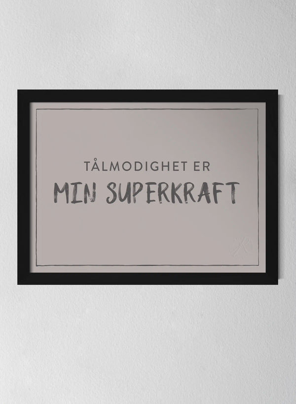 Classic Black Pinewood Frame Misty Blush