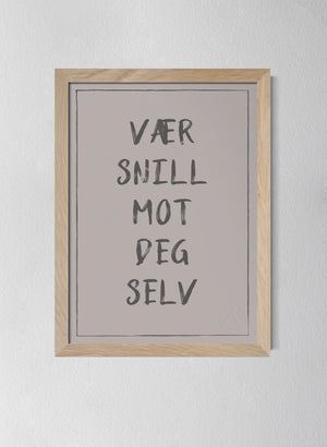 Classic Oak Frame Misty Blush