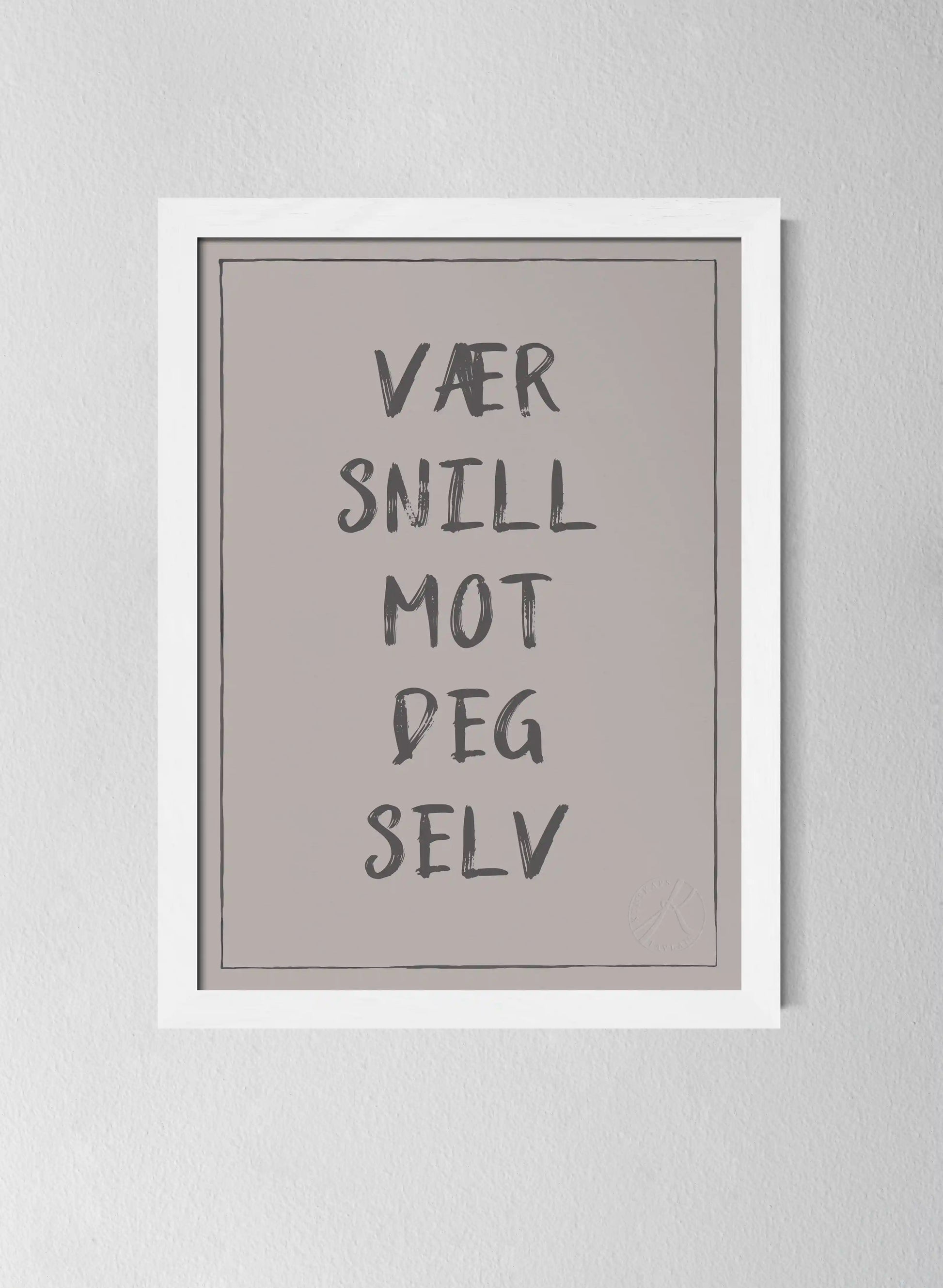 Classic White Pinewood Frame Misty Blush