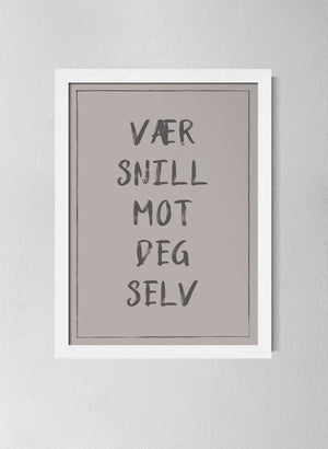 Classic White Pinewood Frame Misty Blush