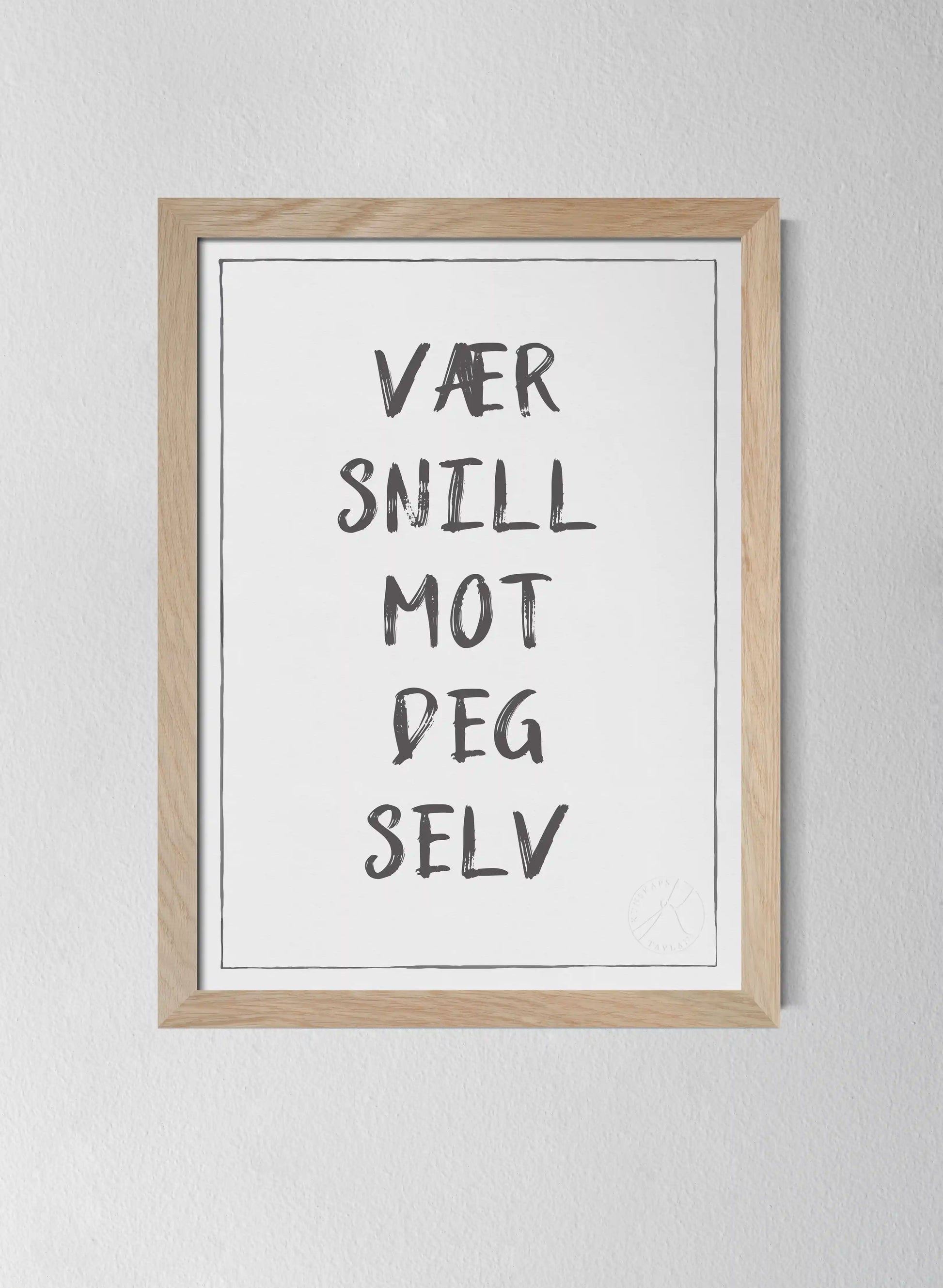 Classic Oak Frame Off-white