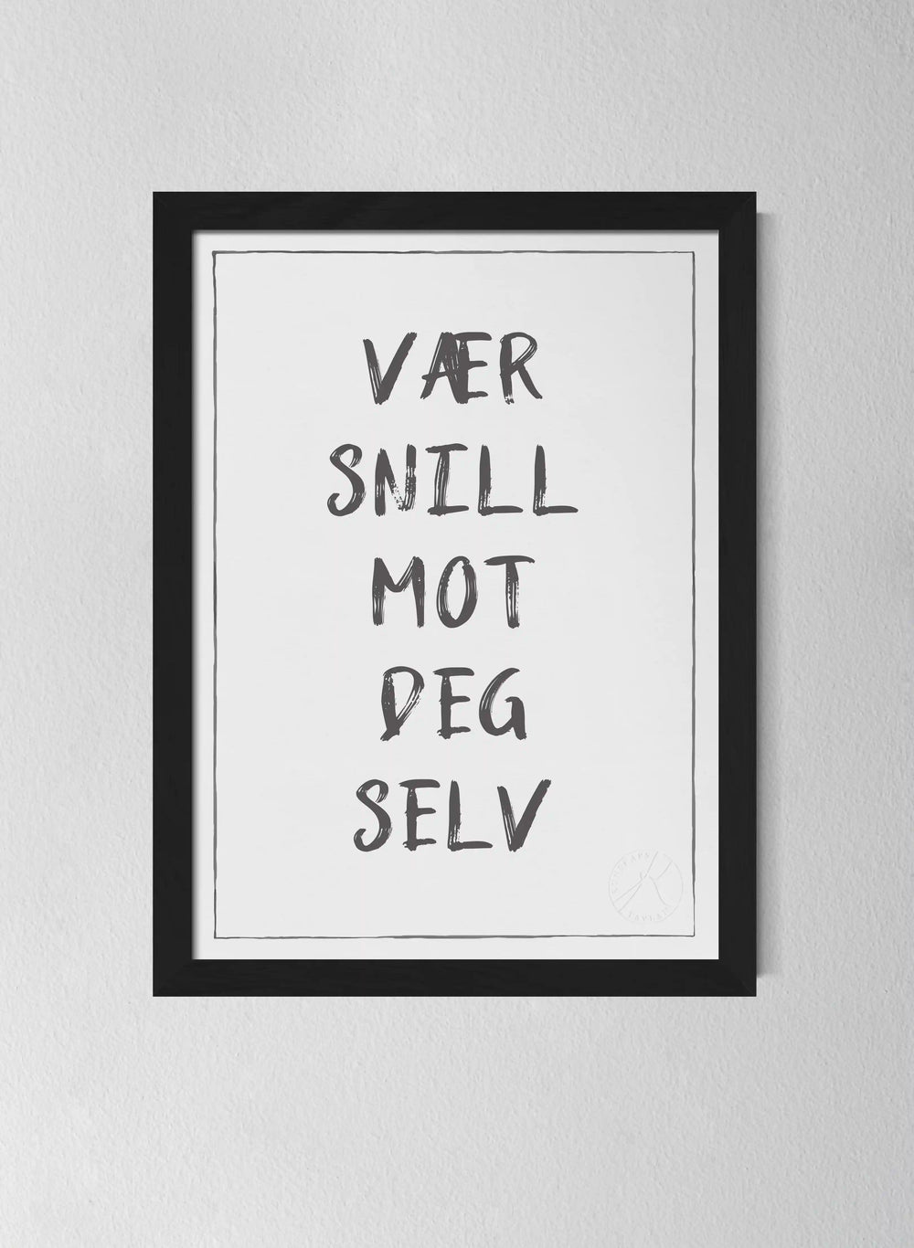 Vær snill mot deg selv