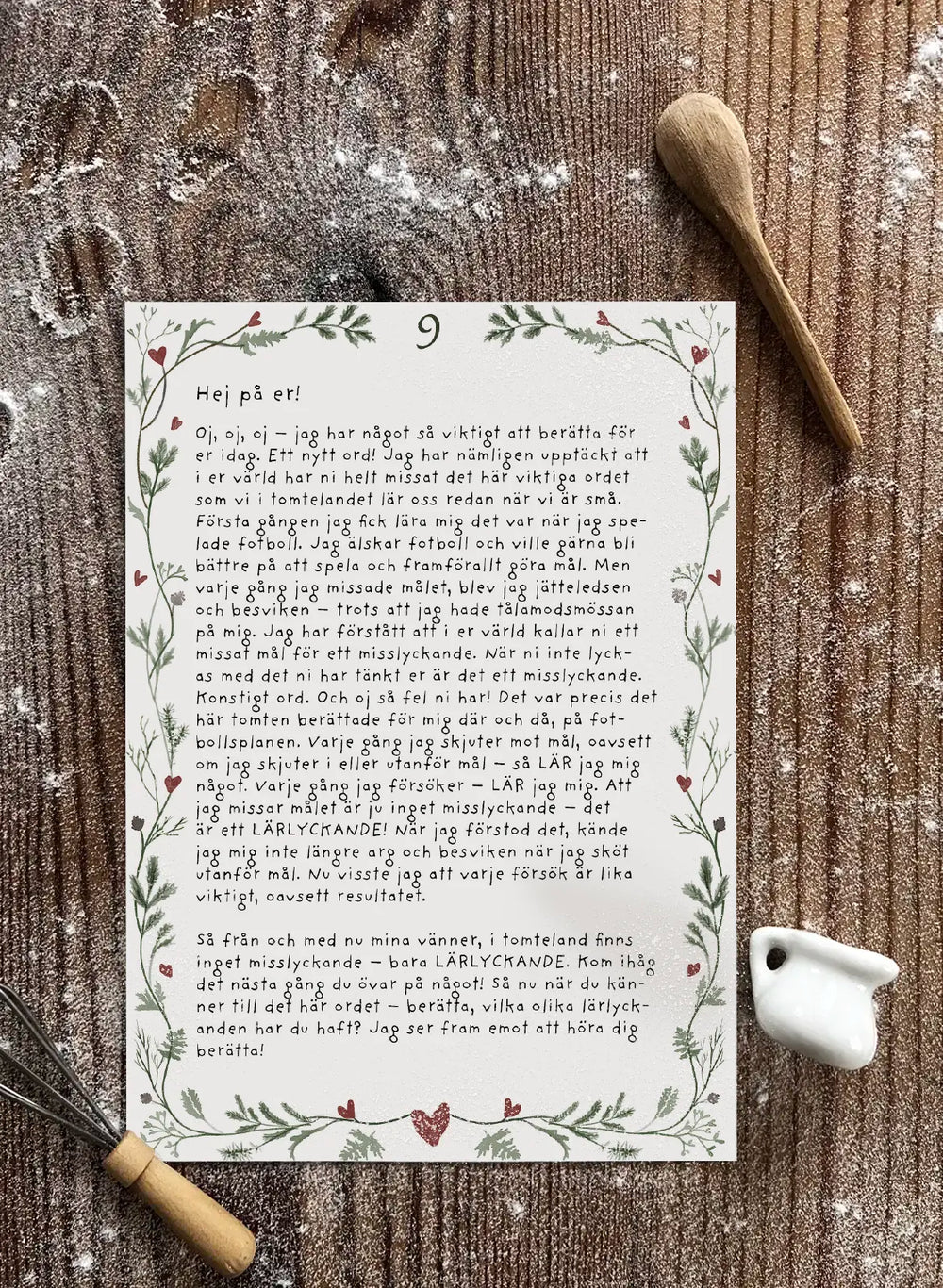 Nissekalender - På svenska