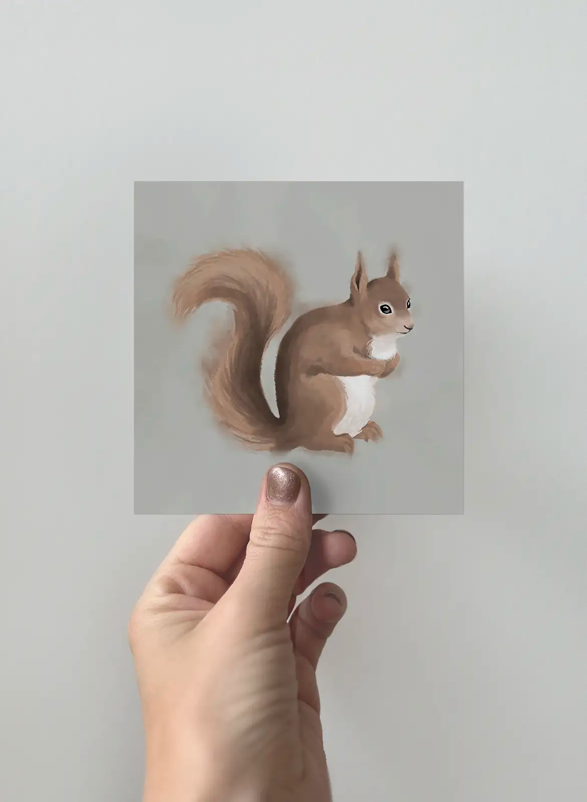 Greeting Card 3-pack - The Squirrel