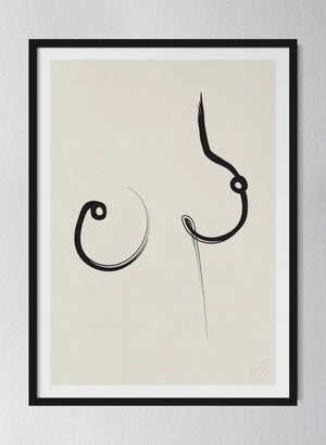Classic Black Pinewood Frame