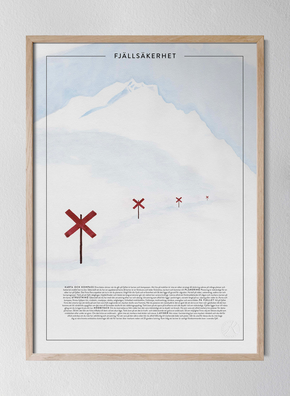Fjällsäkerhet  - Mountain Safety in Swedish
