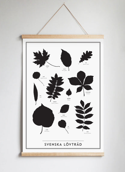 Poster Hanger in Solid Oak