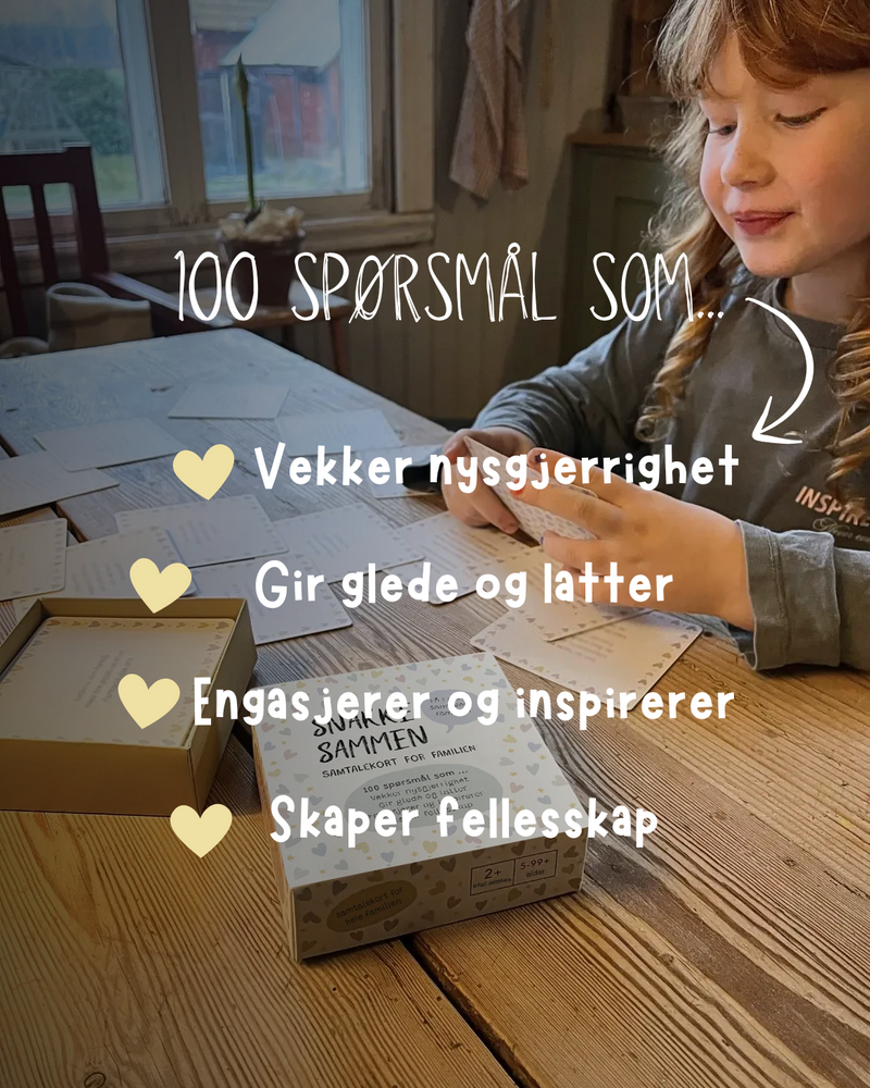 Samtalekort for familien 💬
