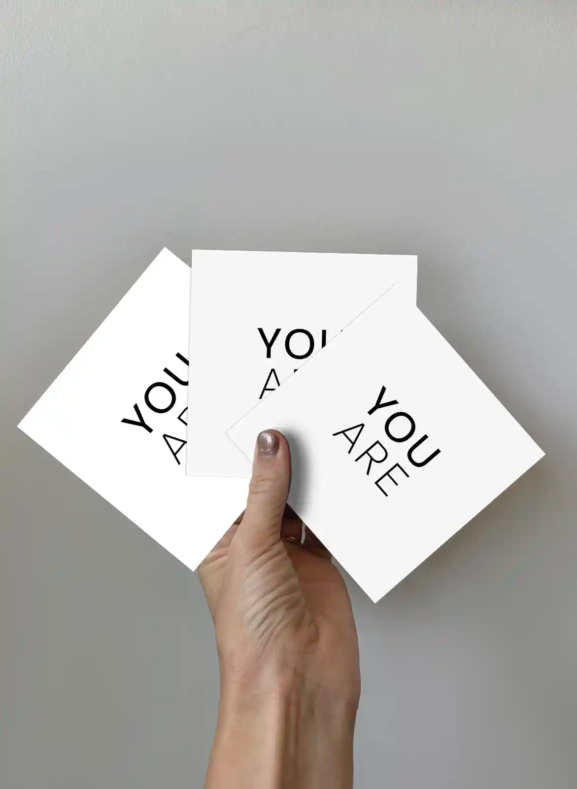 Greeting Card 3-pack - You Are